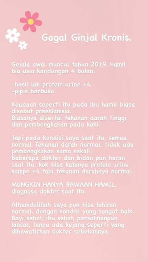 Kisah Wanita Dapati Donor Ginjal dari Sang Ibu, Bikin Haru Warganet