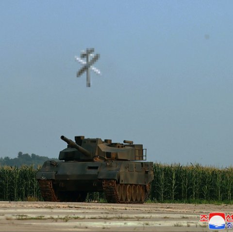 Kim Jong Un Kegirangan Drone Bunuh Diri Korut Hancurkan Tank, Beri Perintah Bikin yang Banyak buat Perang