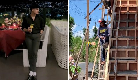 Pria yang Berprofesi Jadi Kuli Ini Tampil Gagah saat Jadi TikTokers, Bikin Salfok