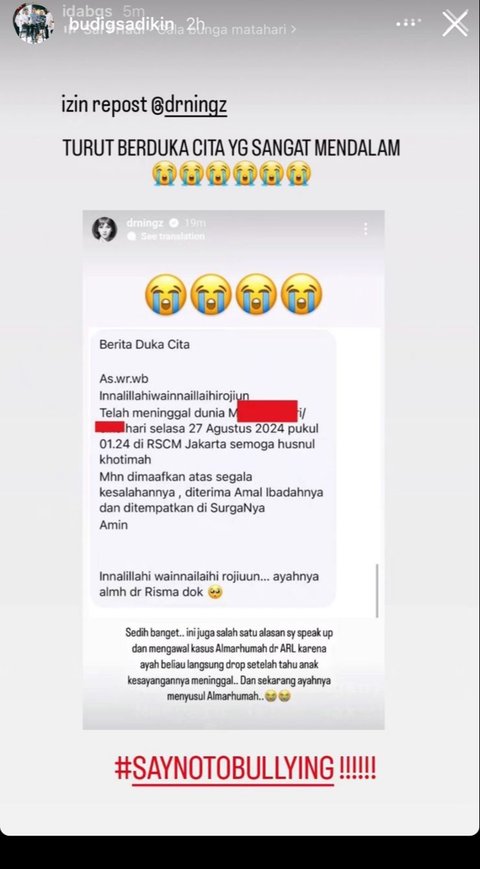 Menkes Ungkap Kronologi Investigasi Awal Kasus Dokter PPDS Undip Dibully & Ajak Ayah Korban ke RSCM