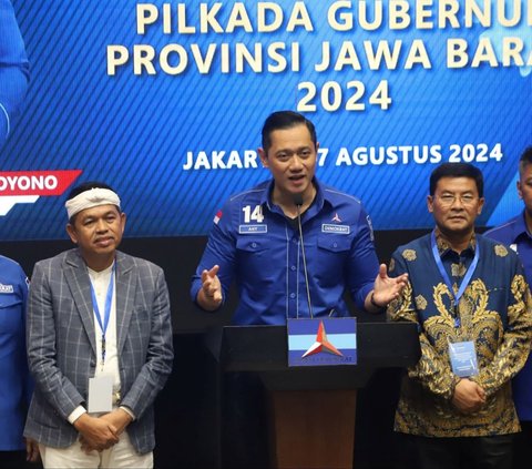 Di antaranya pasangan bakal calon gubernur dan wakil gubernur Jakarta, Ridwan Kamil-Suswono, dan pasangan calon gubernur dan wakil gubernur Jawa Tengah, Ahmad Luthi-Taj Yasin, serta pasangan bakal calon gubernur dan wakil gubernur Jawa Barat, Dedi Mulyadi-Erwan Setiawan. Foto: merdeka.com / Arie Basuki