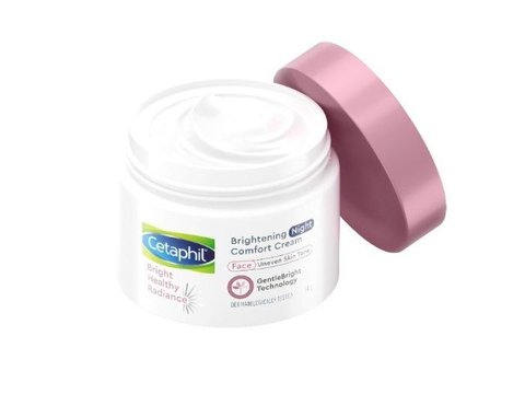 5. Cetaphil Bright Healthy Radiance Brightening Night Comfort Cream: Aman untuk Kulit Sensitif