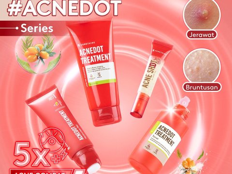 3. SOMETHINC ACNEDOT Treatment Moisturizer Gel: Cocok untuk Remaja