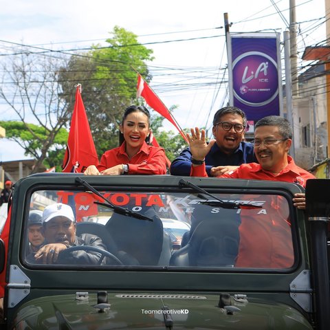 7 Potret Kris Dayanti Maju jadi Calon Wali Kota Batu, Sejumlah Seleb dan Public Figure Beri Dukungan