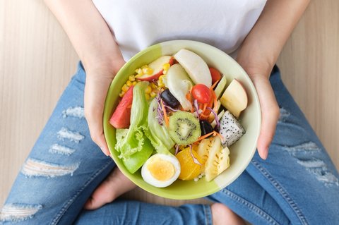 Ilustrasi salad.