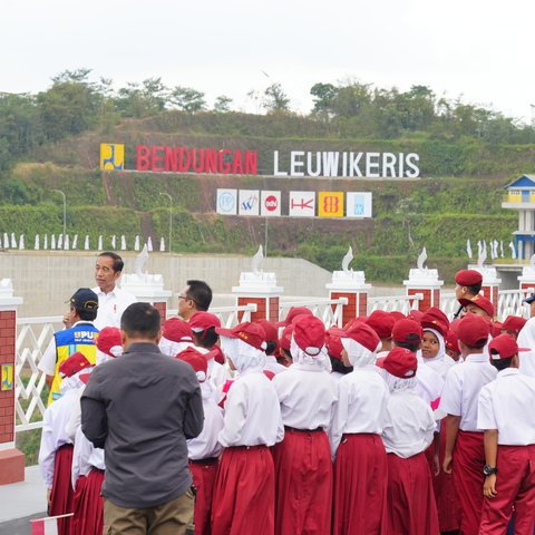 Potret Bendungan Termahal Diresmikan Jokowi, Digarap Hutama Karya dan Telan Biaya Rp3,5 Triliun