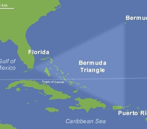 Kerap Dikaitkan dengan Kutukan, Alien dan Portal ke Dimensi Lain, Begini Sains Menjelaskan Misteri Segitiga Bermuda