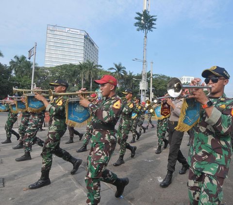 FOTO: Ini Rute Kirab Pengembalian Bendera Merah Putih dan Teks Proklamasi ke Monas yang Digelar Besok