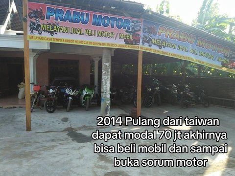 Dulu Jadi TKI yang 'Numpang' Foto di Mobil Orang, Kini Bisa Pose dengan Ferrari di Rumah Sendiri