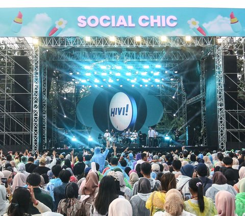 FOTO: Penampilan Ghea Indrawari hingga HIVI! Pukau Penonton Social Chic 2024