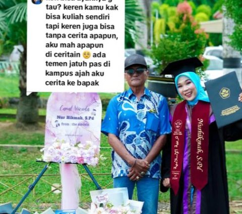 Never Knew His Daughter Was in College, This Moment of a Father Being Invited to His Daughter's Graduation is Full of Emotion