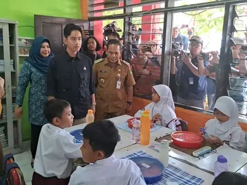 Monitored by Gibran, This is the Trial Menu for Free Nutritious Meals for Elementary Students in Tangerang