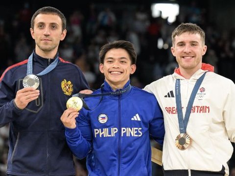 Raih Dua Medali Emas untuk Filipina di Olimpiade Paris 2024, Simak Profil Carlos Yulo