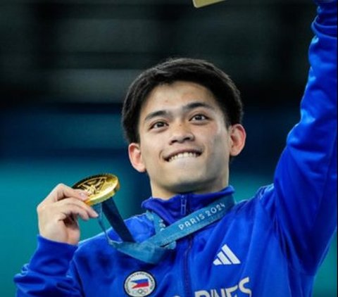 Raih Dua Medali Emas untuk Filipina di Olimpiade Paris 2024, Simak Profil Carlos Yulo