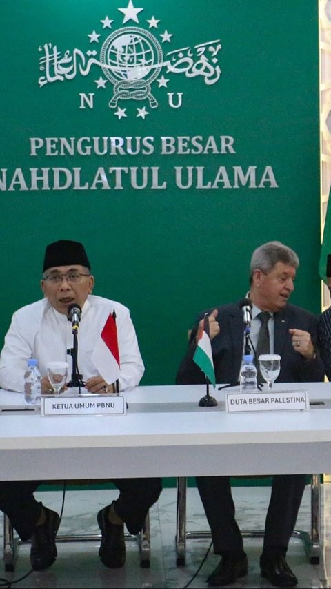 Pertemuan tersebut membahas situasi terkini di wilayah Gaza, Palestina. Foto: merdeka.com / Arie Basuki