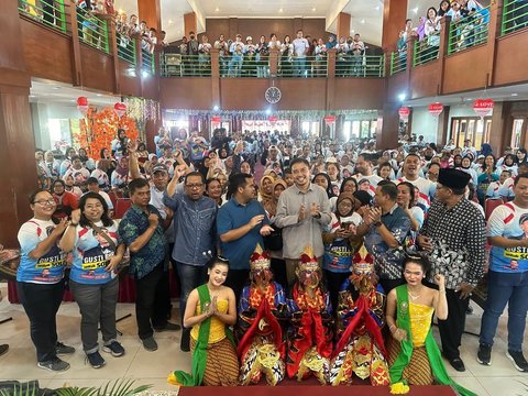 FOTO: Ratusan Warga Solo Deklarasi Mendukung Gusti Bhre Maju Walikota Solo Gantikan Gibran