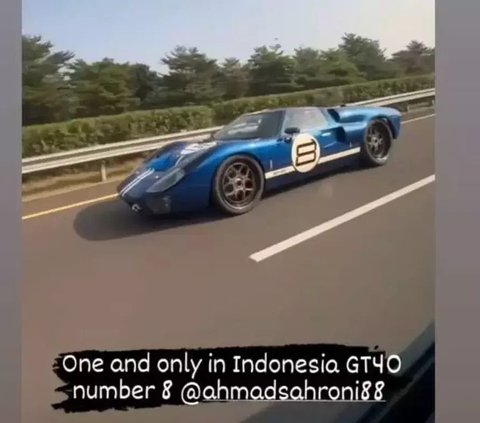 Gokil! Ford GT40 Jadi Anggota Baru Garasi Mewah Ahmad Sahroni