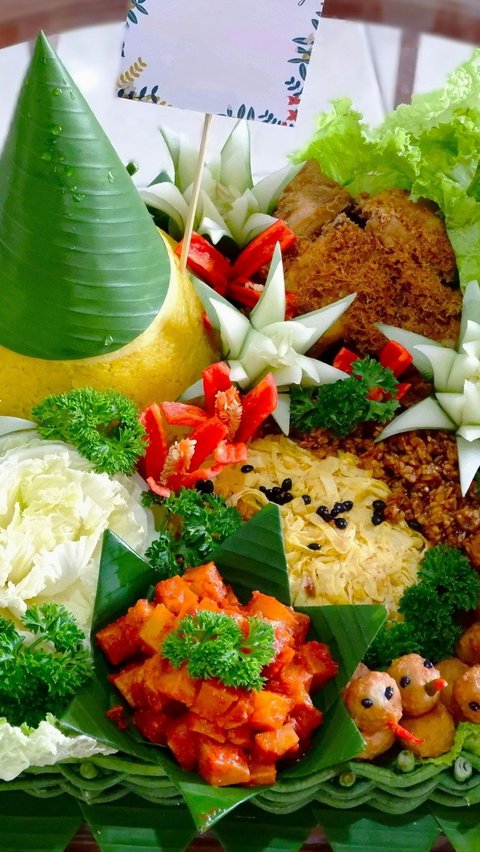 4 Resep Nasi Tumpeng untuk Perayaan HUT Ke-79 RI, Lengkap Beserta Tumpeng Merah Putih