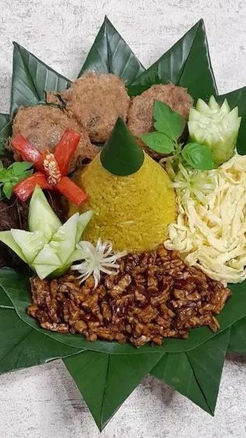 1. Resep Nasi Tumpeng Mini