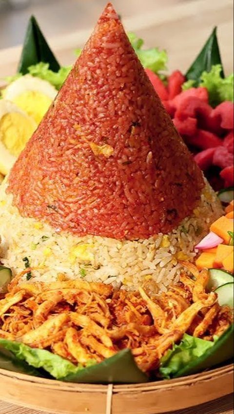 4. Resep Nasi Tumpeng Merah Putih Goreng