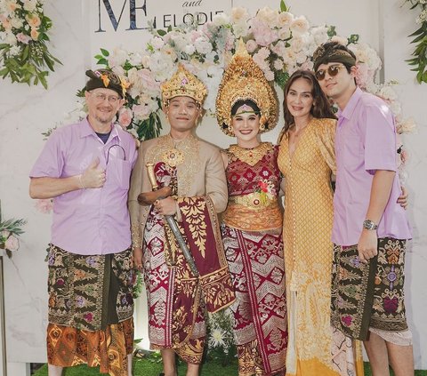 Luna Maya's Appearance at Maxime Bouttier's Brother's Wedding Captivates Attention