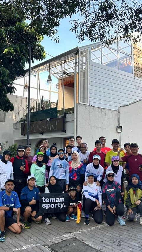 Sports and Health Together with the Teman Sporty Community in Bandung