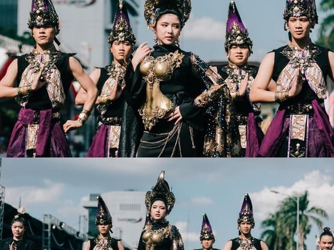 Cantik Bak Ratu, ini Deretan Foto Tiara Andini yang Tampil di Jember Fashion Carnaval 2024