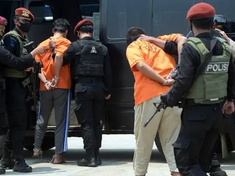 “Captured in the area of West Jakarta, Jakarta. The person in question or the two individuals are supporters of the Islamic State or ISIS as we know it,”