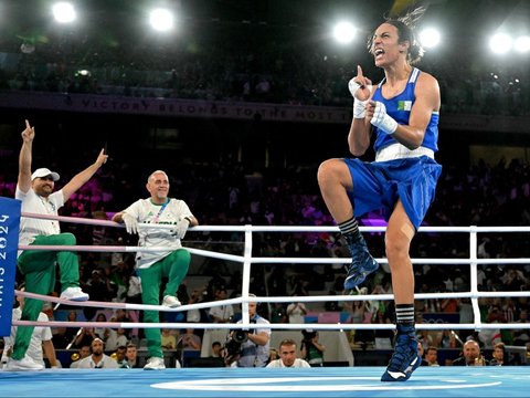 FOTO: Dua Petinju yang Dituduh Transjender, Yu-ting dan Khelif Kompak Lolos ke Final Olimpiade 2024
