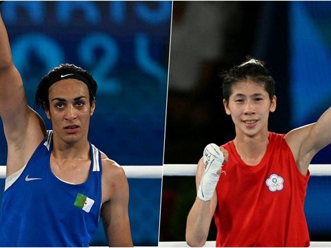 FOTO: Dua Petinju yang Dituduh Transjender, Yu-ting dan Khelif Kompak Lolos ke Final Olimpiade 2024