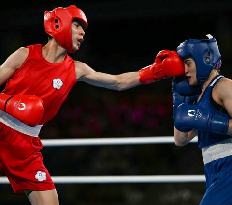 FOTO: Dua Petinju yang Dituduh Transjender, Yu-ting dan Khelif Kompak Lolos ke Final Olimpiade 2024