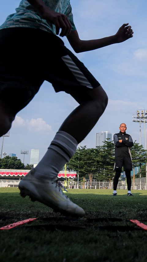 FOTO: Menyeleksi Pemain Tambahan Timnas Indonesia untuk Persiapan Kualifikasi Piala Asia U-17 2025