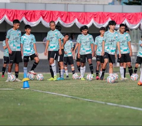 FOTO: Menyeleksi Pemain Tambahan Timnas Indonesia untuk Persiapan Kualifikasi Piala Asia U-17 2025