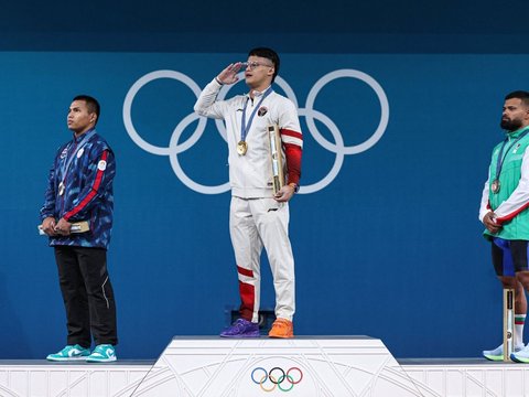 Winning a Gold Medal at the 2024 Paris Olympics, Rizki Juniansyah Turns Out to Have a Unique Ritual Before Competing