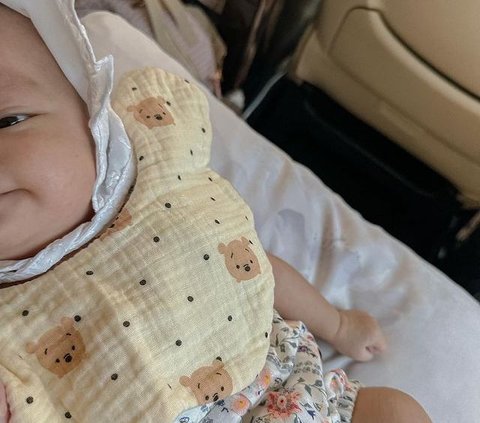 Senyum Cantik Baby Alesha Anak Larissa Chou Sempat Disembunyikan di Potretnya