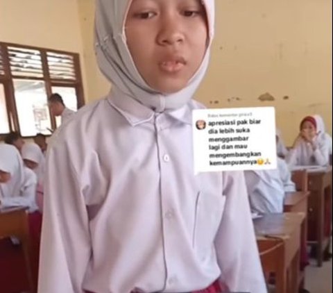 Teacher Shocked by Student's Drawing Resembling Japanese Comics, Even Commented on by Ganjar Prabowo