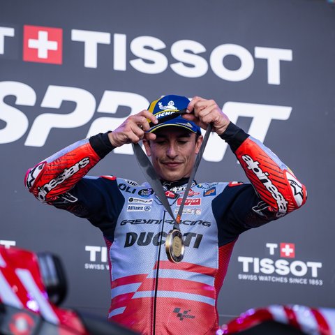 Marc Marquez berkomitmen untuk mendapatkan dua podium di Aragon.