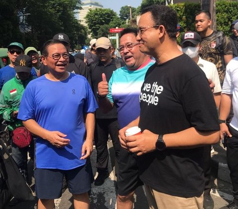 FOTO: Jempol dan Jabat Tangan, Sinyal Anies Baswedan Dukung Pramono-Rano di Pilkada Jakarta 2024