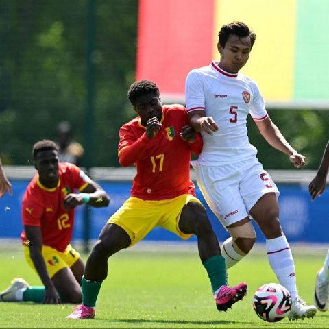 Timnas Indonesia U-23 kalah tipis 0-1 dari Guinea U-23 dalam pertandingan Playoff Olimpiade 2024.