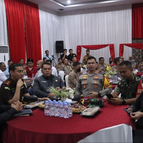 Ciptakan Pilkada Damai, Kapolres Kumpulkan Semua Bakal Calon Bupati Inhu