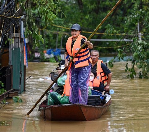 FOTO: Tragis! Korban Meninggal Dunia Akibat Amukan Topan Super Yagi di Vietnam Bertambah 63 Orang, 40 Masih Hilang