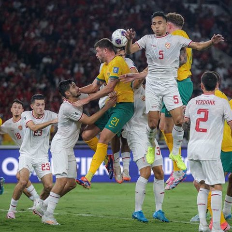 Ranking FIFA Timnas Indonesia Usai Imbangi Australia: Kembali Salip Malaysia!