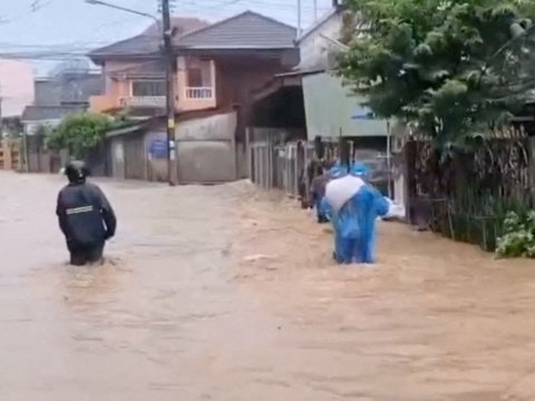 FOTO: Topan Yagi Amuk Thailand hingga Sebabkan Banjir Dahsyat, Longsor dan Korban Jiwa