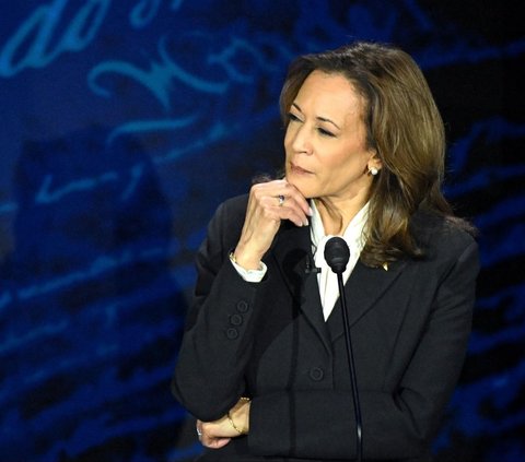 FOTO: Momen Debat Perdana Donald Trump Vs Kamala Harris Berlangsung Panas! Sempat Diwarnai Tuduhan Kontroversial