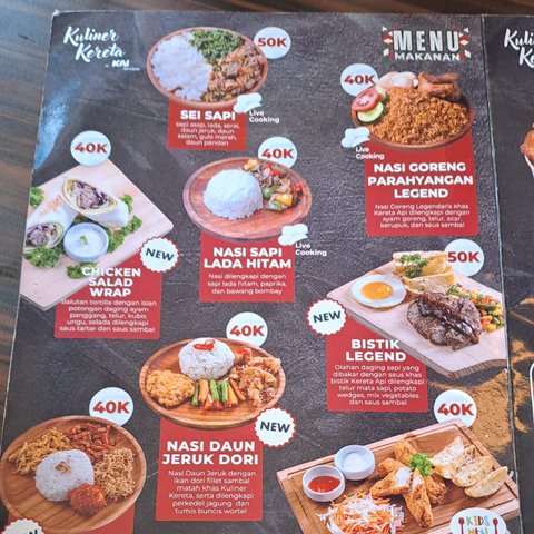 Ini Pilihan Menu Makanan Lengkap di Kereta Api Jarak Jauh, Harganya Dijamin Murah