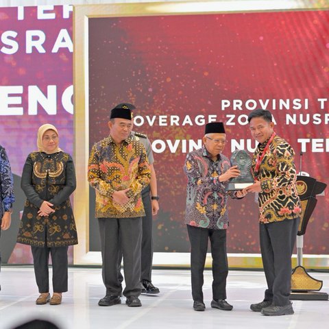 Angka Universal Coverage Jamsostek Diharapkan Terus Meningkat, Wapres Berikan Paritrana Award