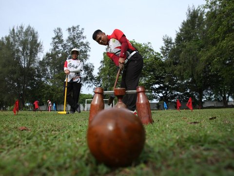 FOTO: Mengenal Woodball, Olahraga Asal Taiwan yang Pertama Kalinya Resmi Dipertandingkan di PON XXI Aceh-Sumut 2024