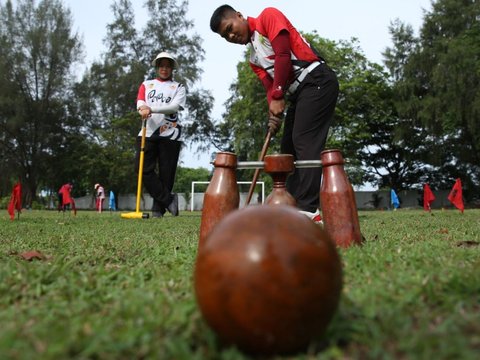 FOTO: Mengenal Woodball, Olahraga Asal Taiwan yang Pertama Kalinya Resmi Dipertandingkan di PON XXI Aceh-Sumut 2024