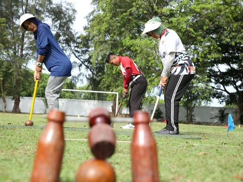 FOTO: Mengenal Woodball, Olahraga Asal Taiwan yang Pertama Kalinya Resmi Dipertandingkan di PON XXI Aceh-Sumut 2024