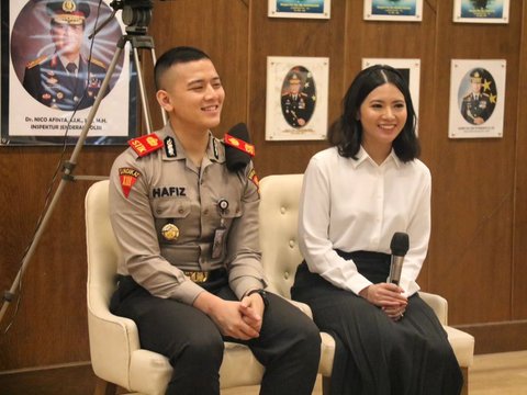 Iptu Hafiz Akbar dengan Angela Perkasa